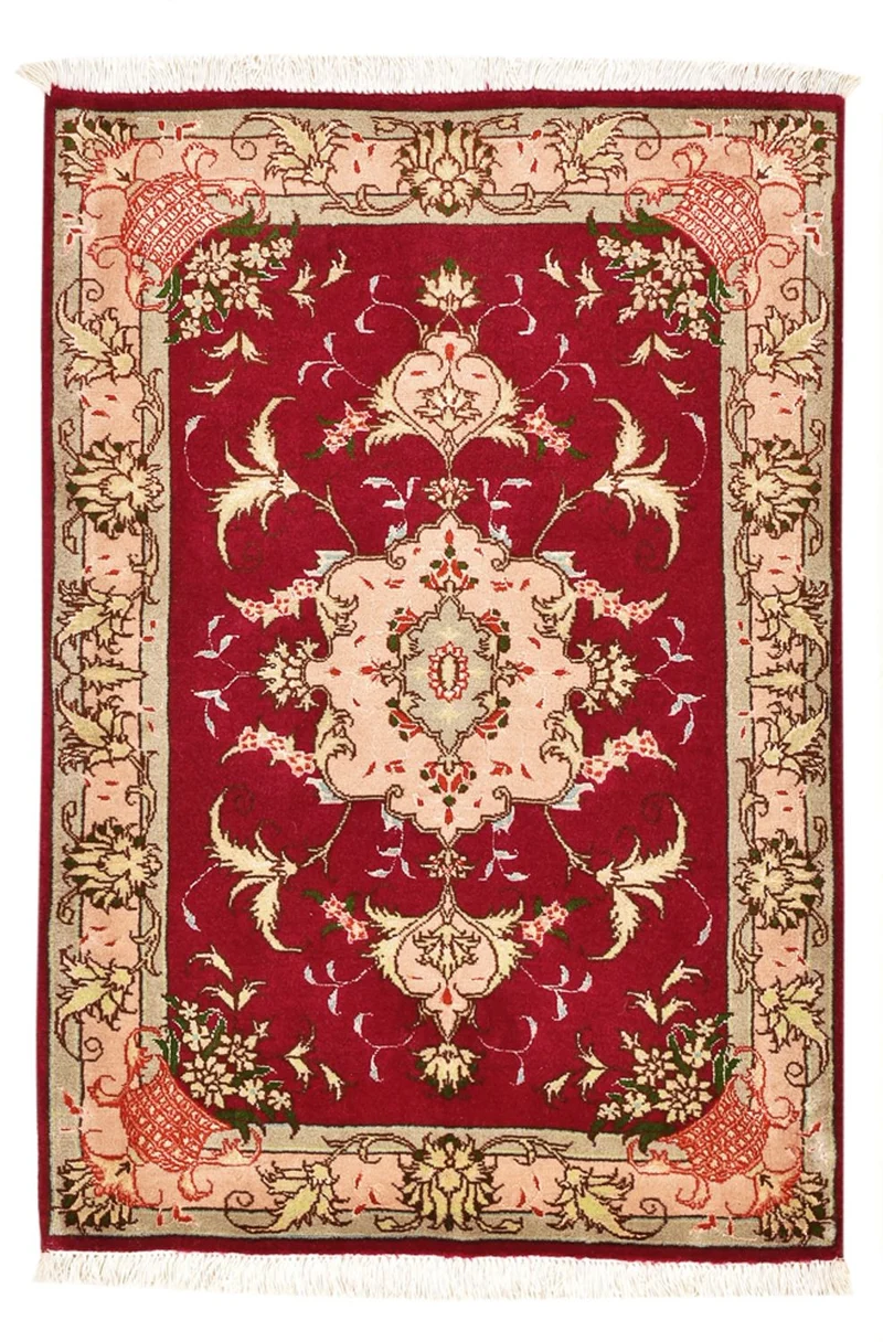 Täbriz - 50 Raj Teppich 60x90cm - Perserteppich