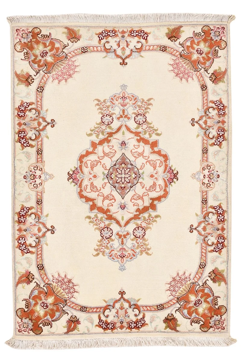 Täbriz - 50 Raj Teppich 60x90cm - Perserteppich