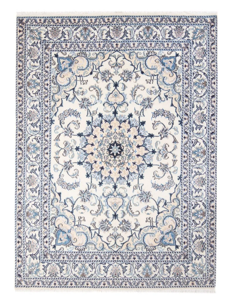 Perserteppich - Nain - Royal - 148 x 200 cm - creme