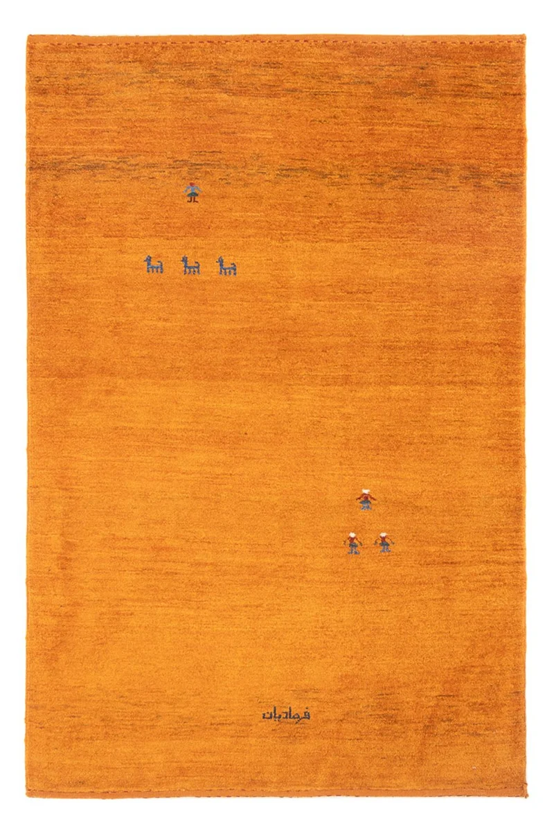 Gabbeh Persisch Teppich 115x176cm - Perserteppich Wollteppich
