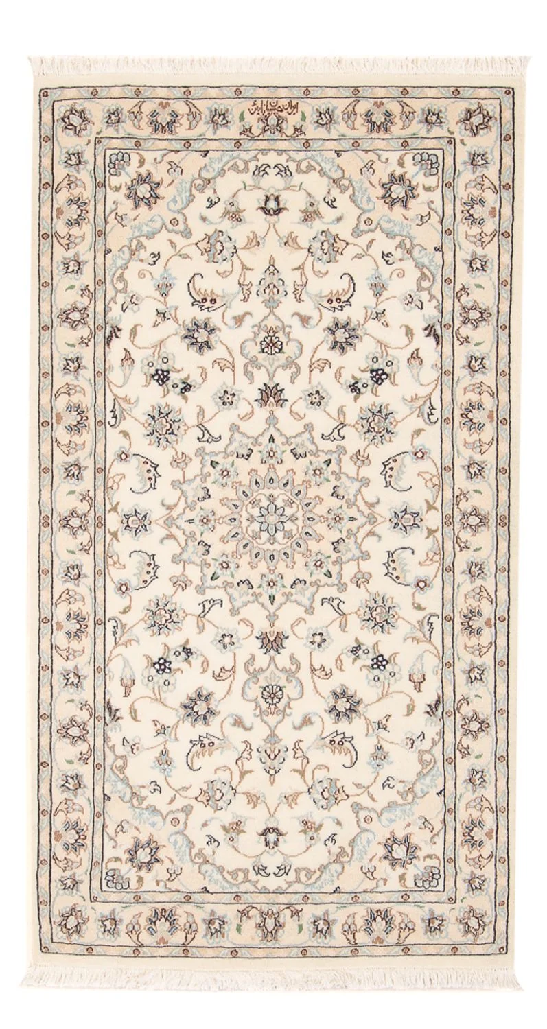 Perserteppich - Nain - Premium - 76 x 138 cm - creme