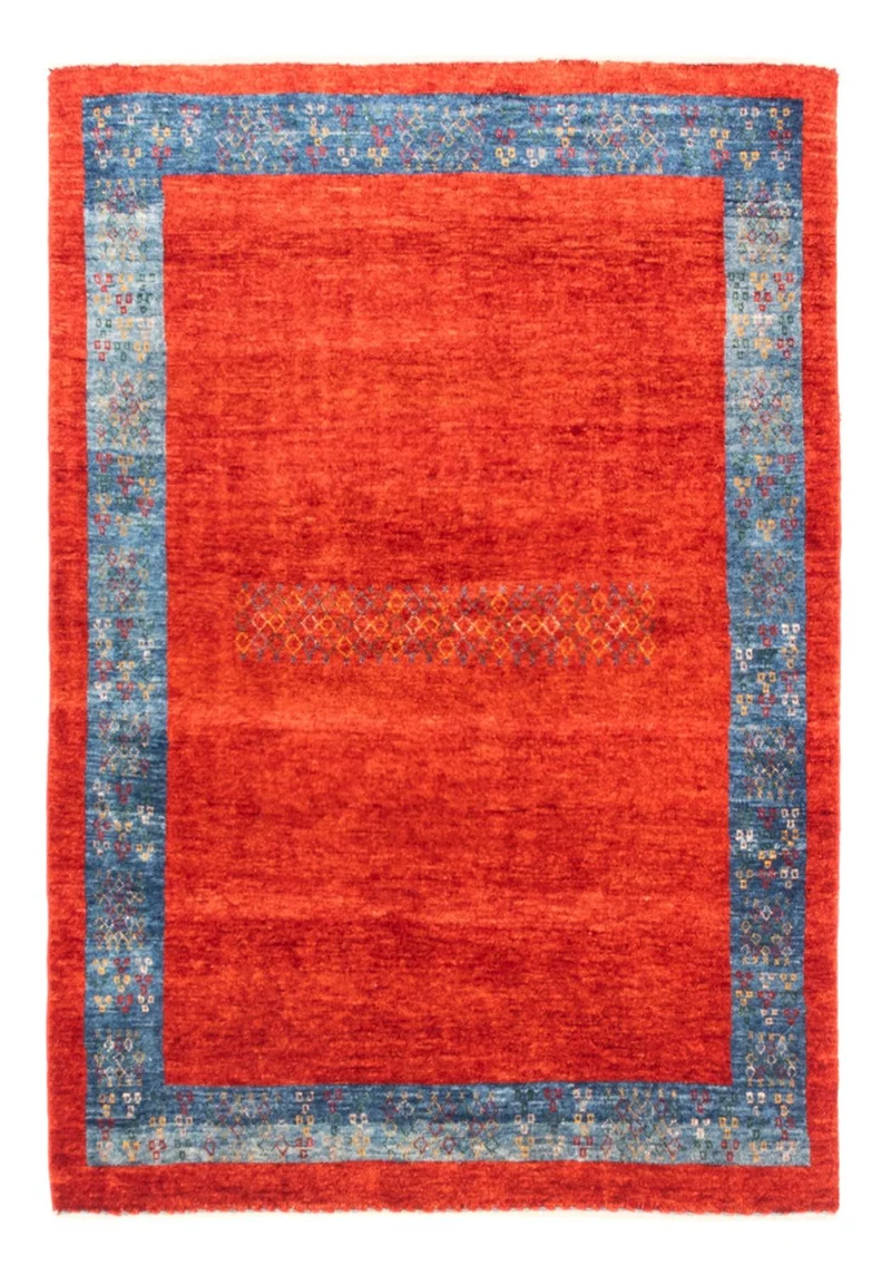 Gabbeh Persisch Teppich 101x145cm - Perserteppich Wollteppich