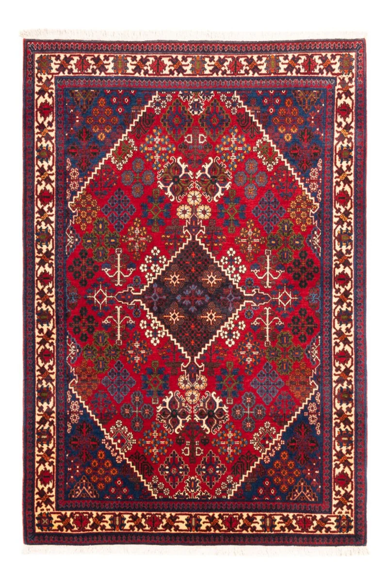 Perserteppich - Nomadic - 110 x 157 cm - rot
