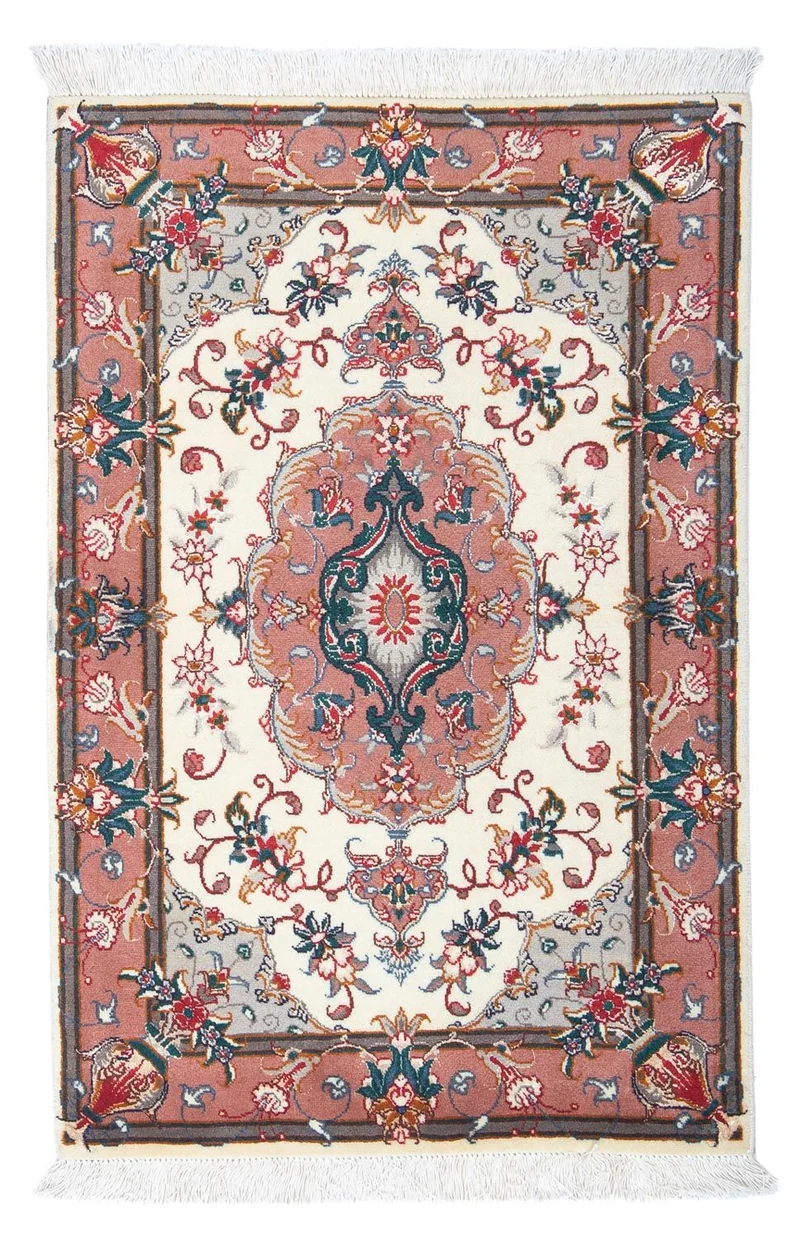 Täbriz - 50 Raj Teppich 60x90cm - Perserteppich