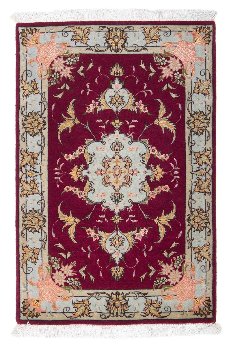 Täbriz - 50 Raj Teppich 60x90cm - Perserteppich