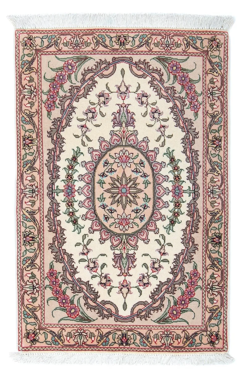 Täbriz - 50 Raj Teppich 60x90cm - Perserteppich