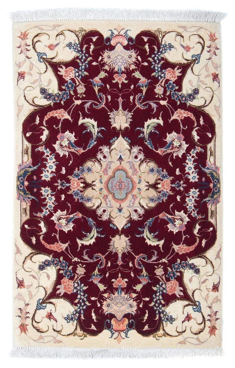 Täbriz - 50 Raj Teppich 60x90cm - Perserteppich