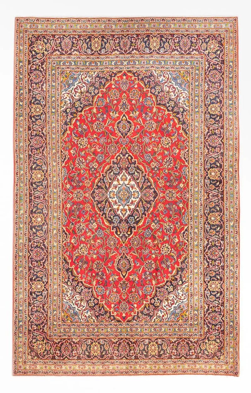 Perserteppich - Keshan - 200 x 300 cm - rot