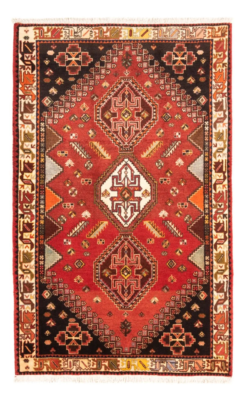 Perserteppich - Nomadic - 112 x 170 cm - rot