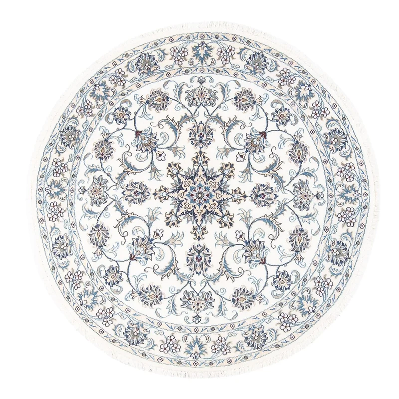 Perserteppich - Nain rund - 150 x 150 cm - creme