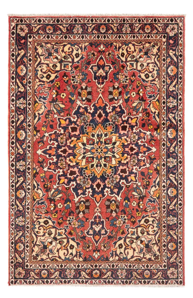 Perserteppich - Nomadic - 135 x 208 cm - rot