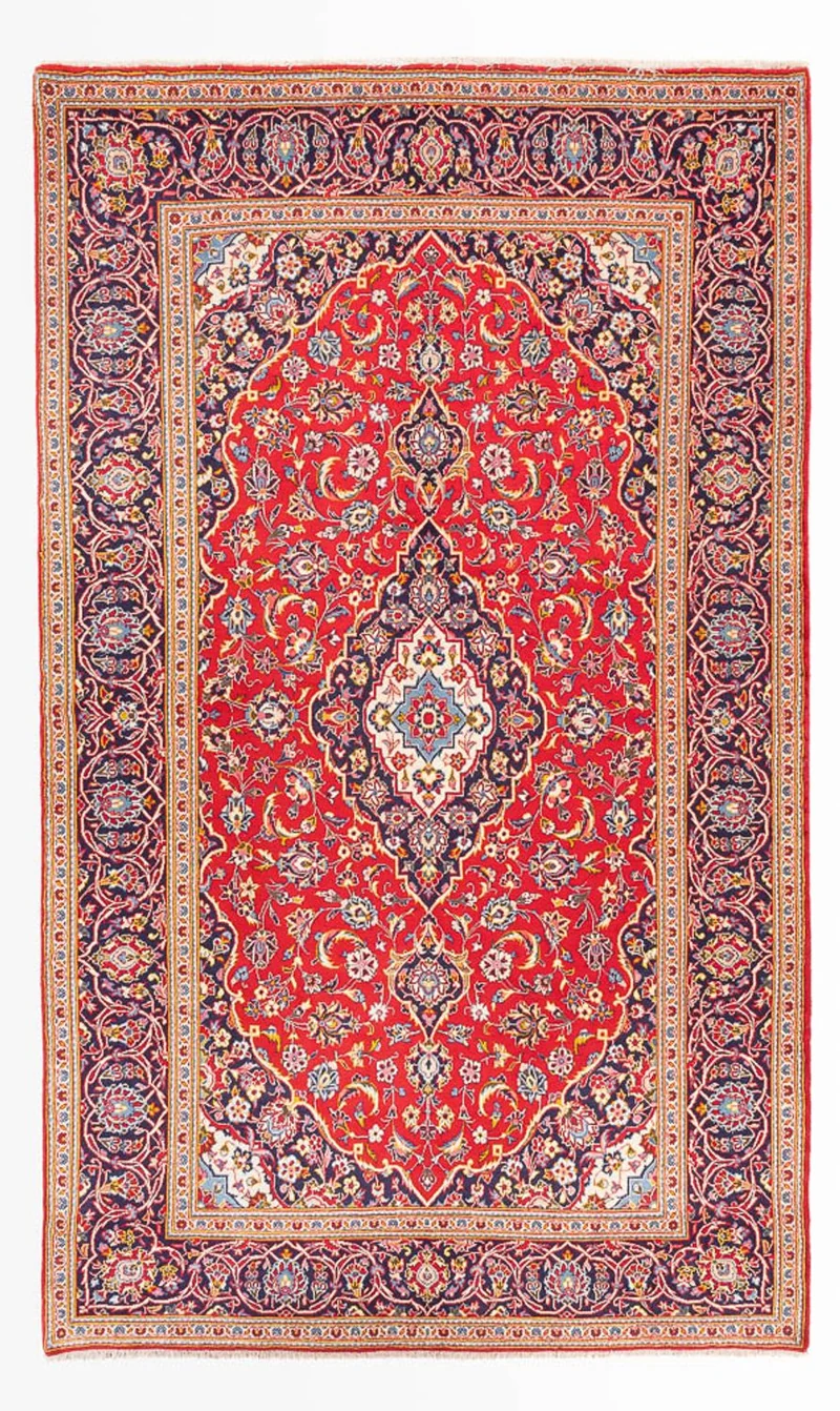 Perserteppich - Keshan - 210 x 307 cm - rot