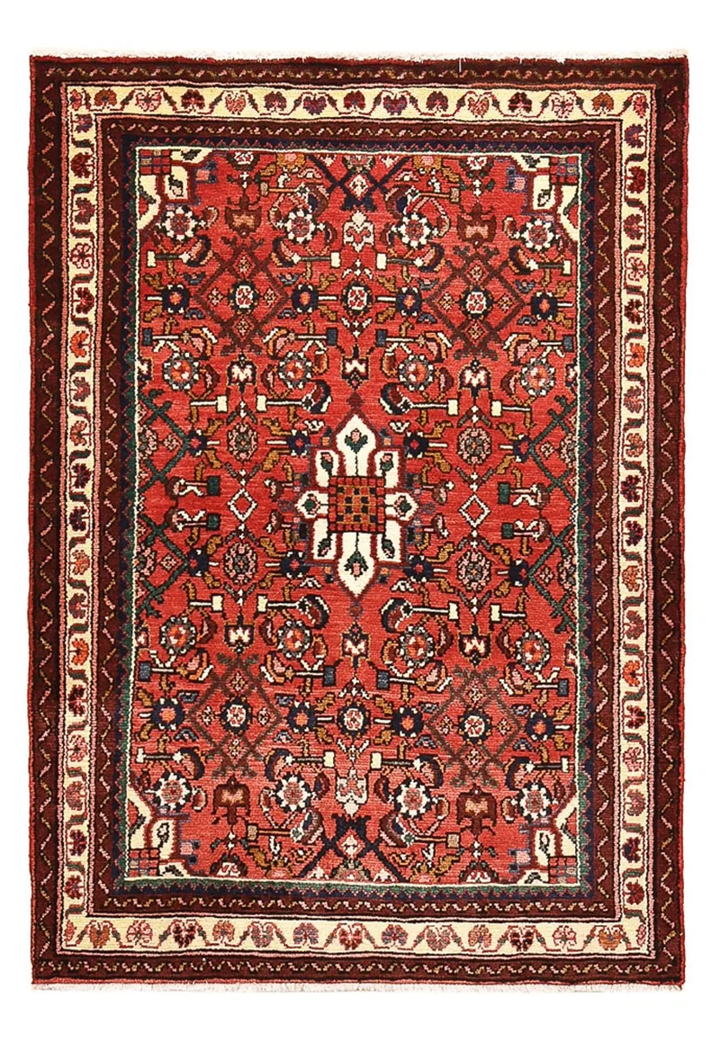 Perserteppich - Nomadic - 103 x 153 cm - rot