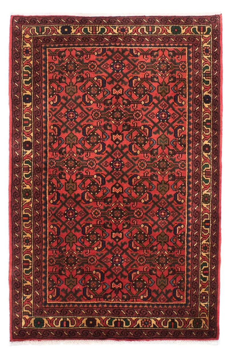 Perserteppich - Nomadic 115 x 160 cm - dunkelrot