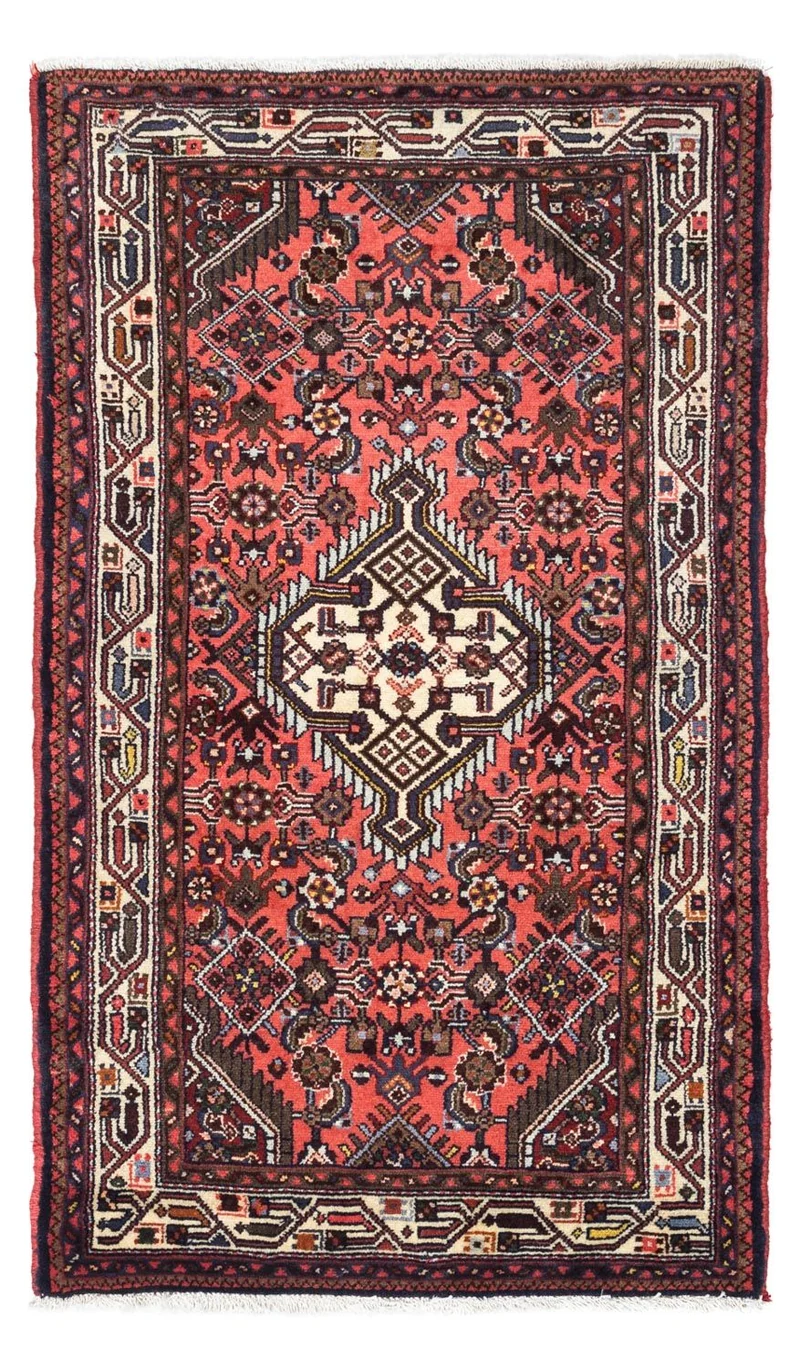 Perserteppich - Nomadic 80 x 125 cm - rot