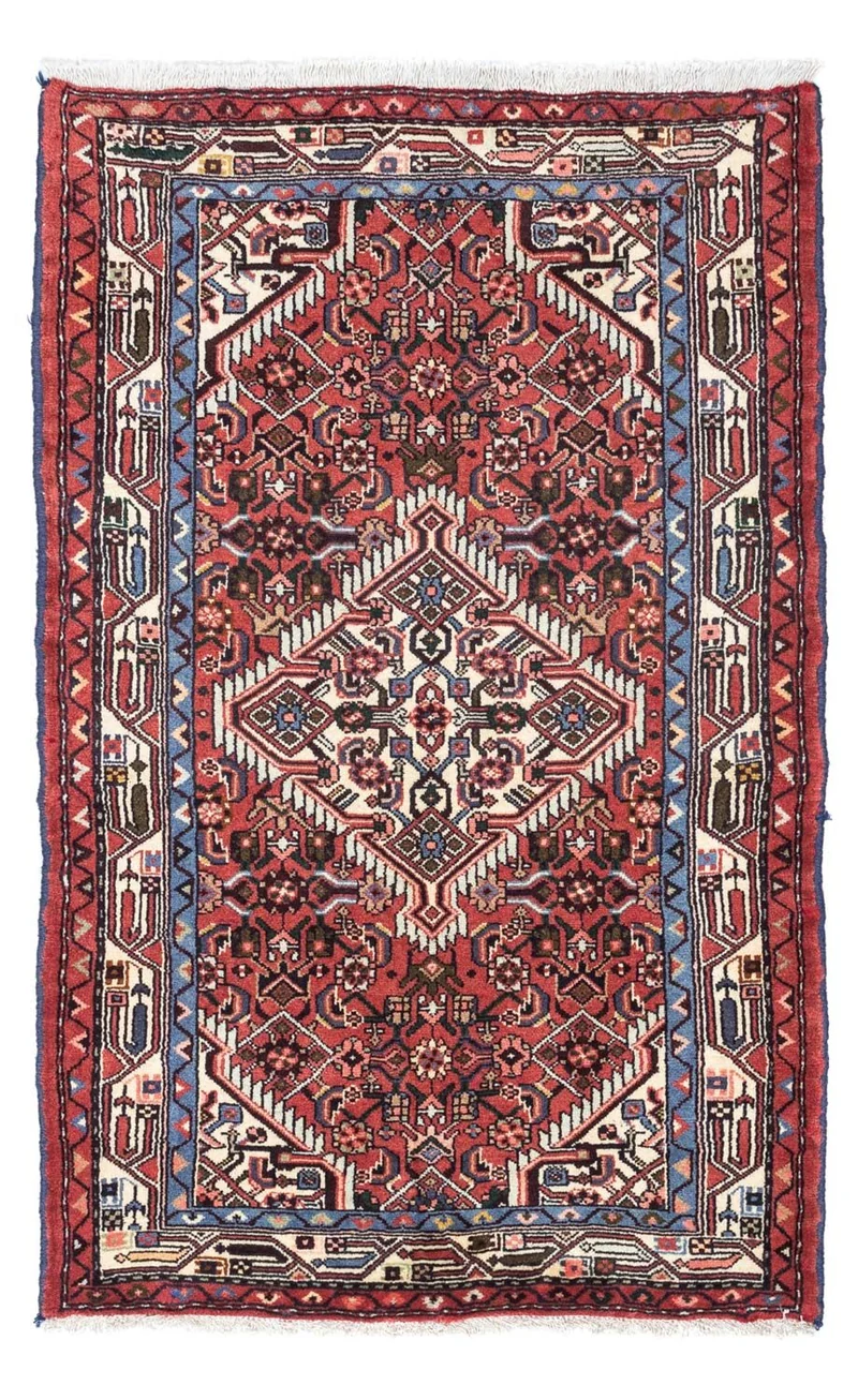 Perserteppich - Nomadic 80 x 125 cm - hellrot