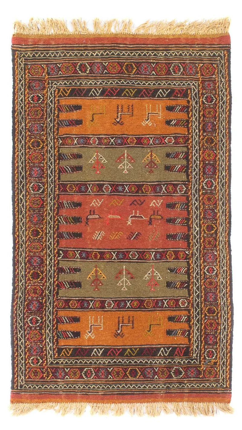Kelim Senneh Teppich 100x170cm