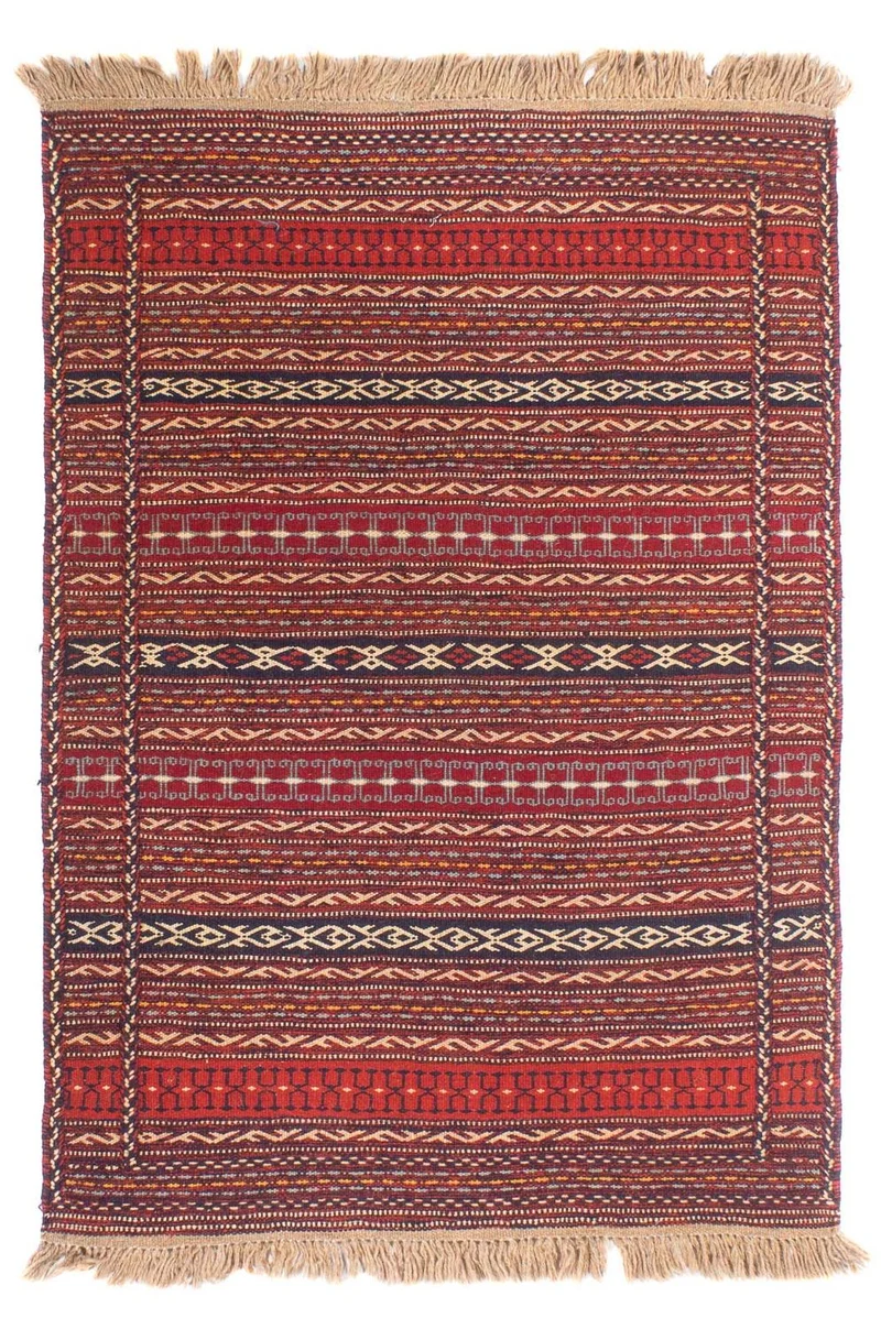 Kelim Senneh Teppich 100x150cm