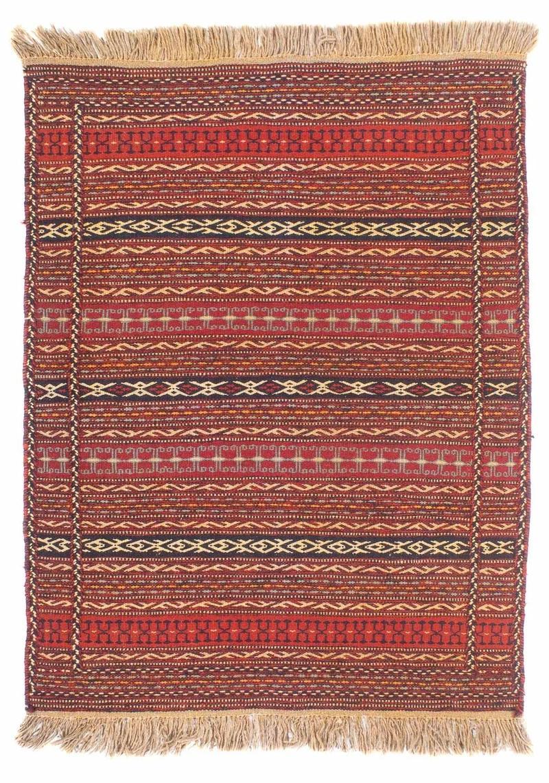 Kelim Senneh Teppich 100x150cm