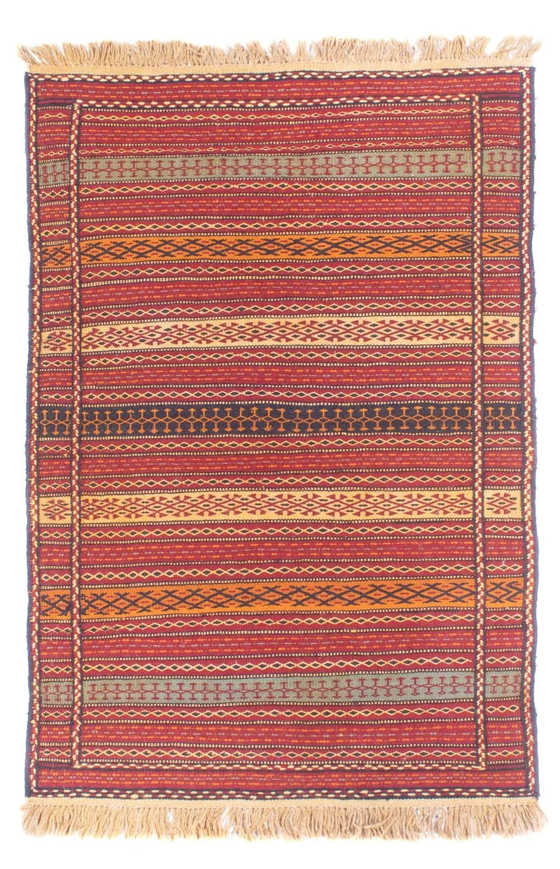 Kelim Teppich - Oriental - 100 x 150 cm - mehrfarbig