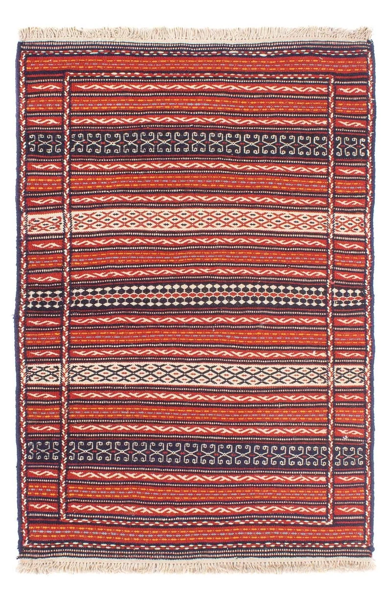 Kelim Senneh Teppich 100x150cm