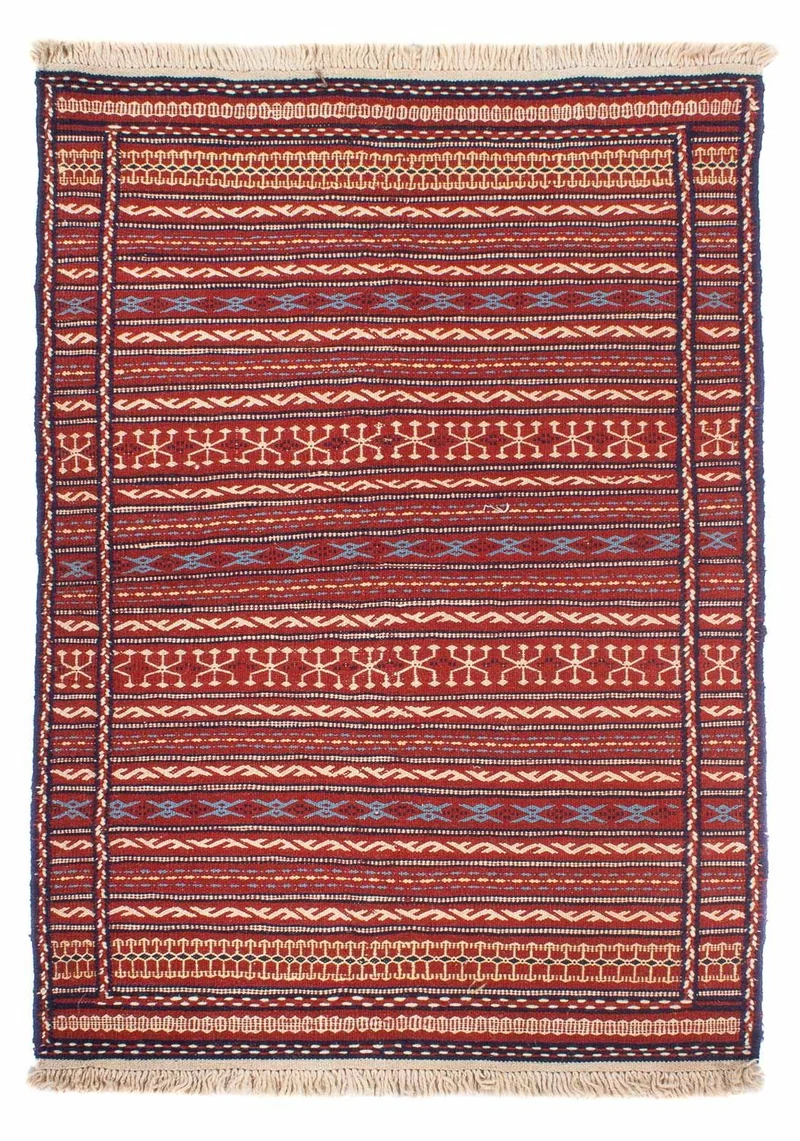 Kelim Senneh Teppich 100x150cm