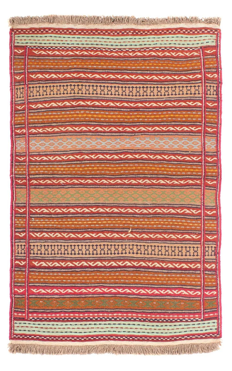 Kelim Senneh Teppich 100x150cm