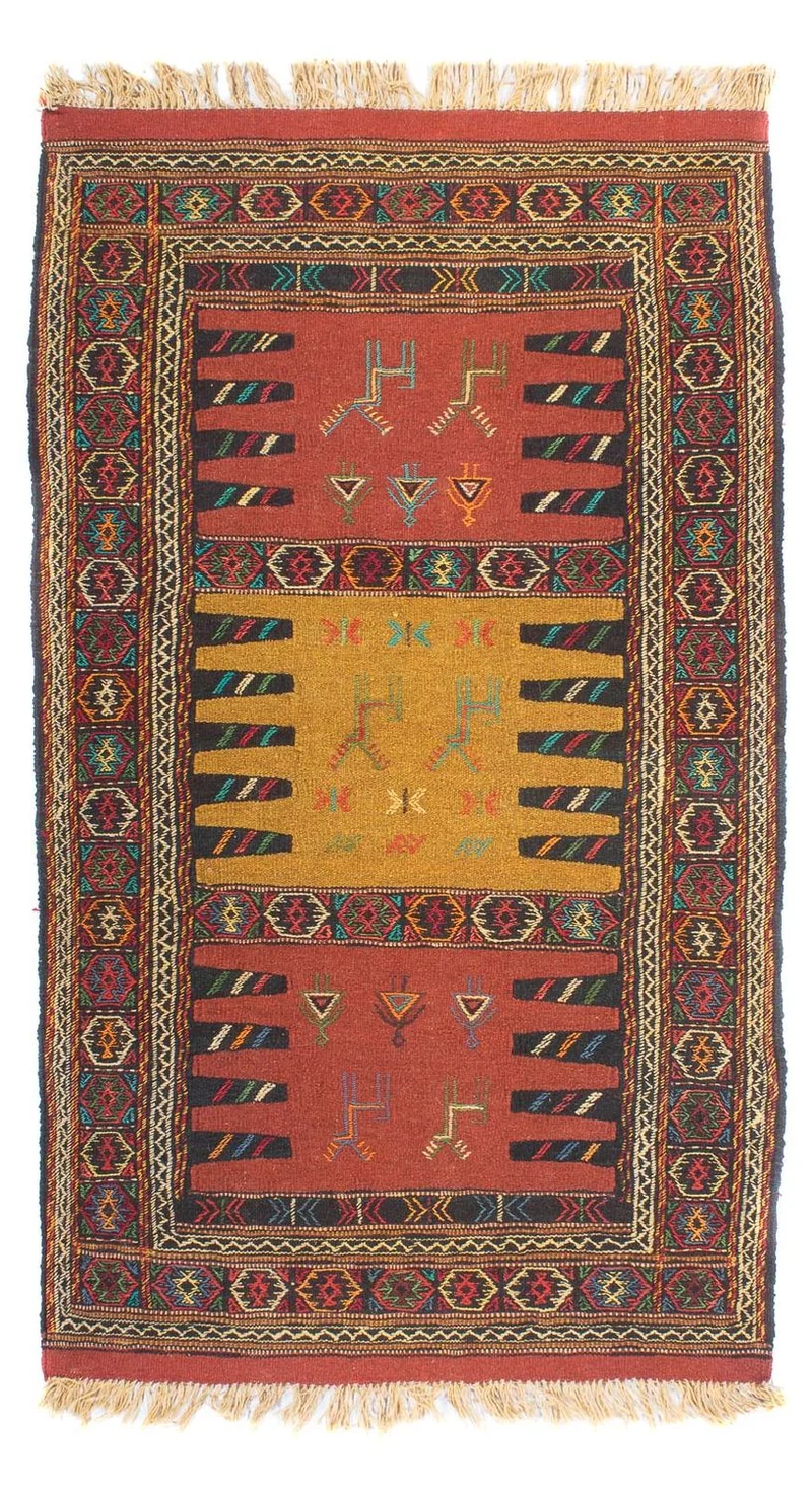 Kelim Senneh Teppich 100x170cm