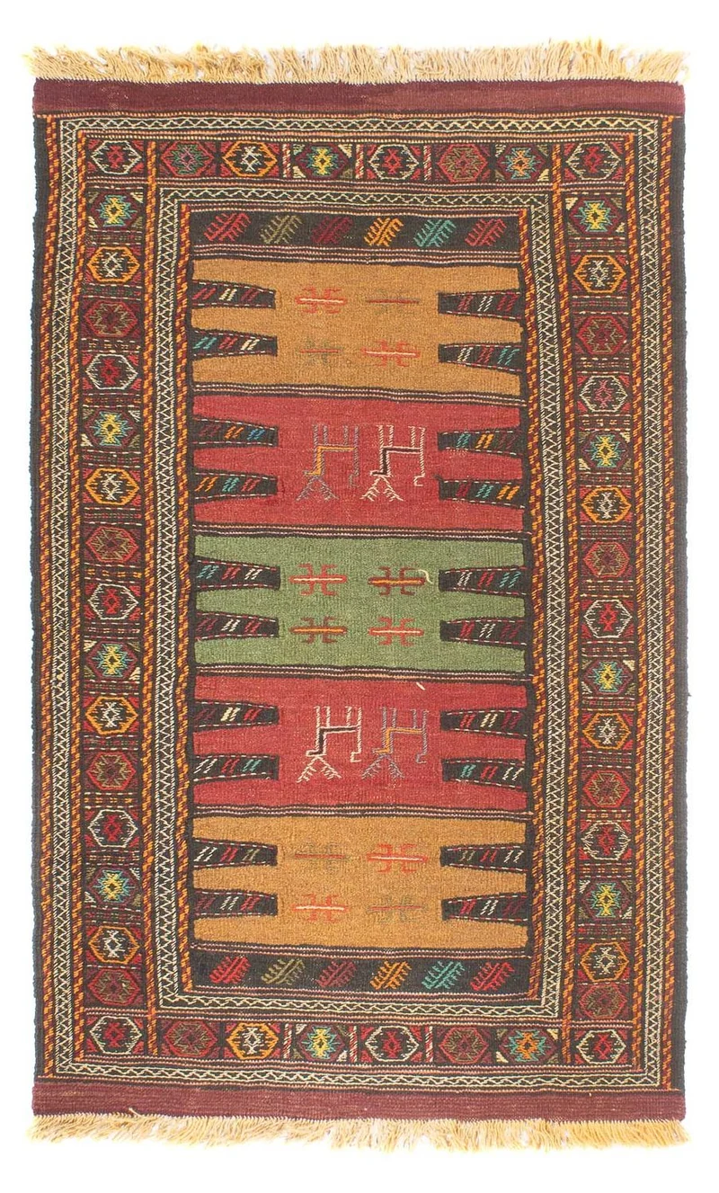 Kelim Teppich - Oriental - 100 x 170 cm - mehrfarbig