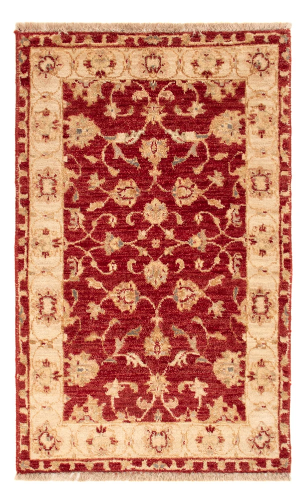 Ziegler Teppich - 60 x 90 cm - bordeauxrot