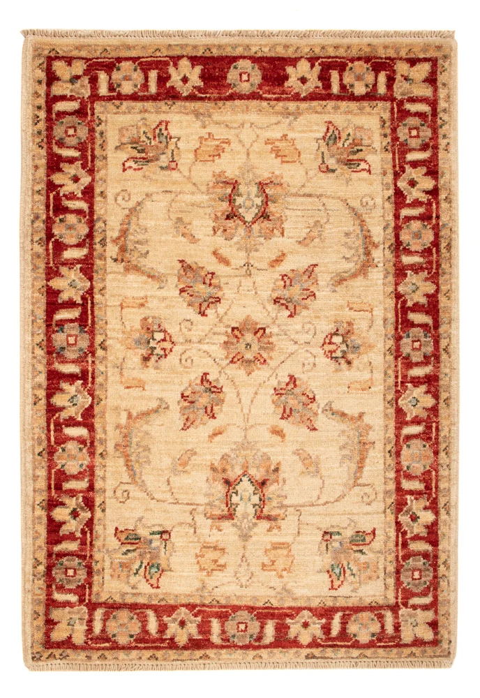 Ziegler Teppich - 64 x 93 cm - beige