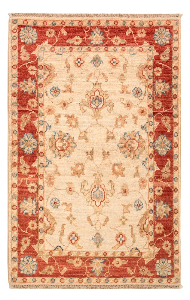Ziegler Teppich - 60 x 95 cm - beige