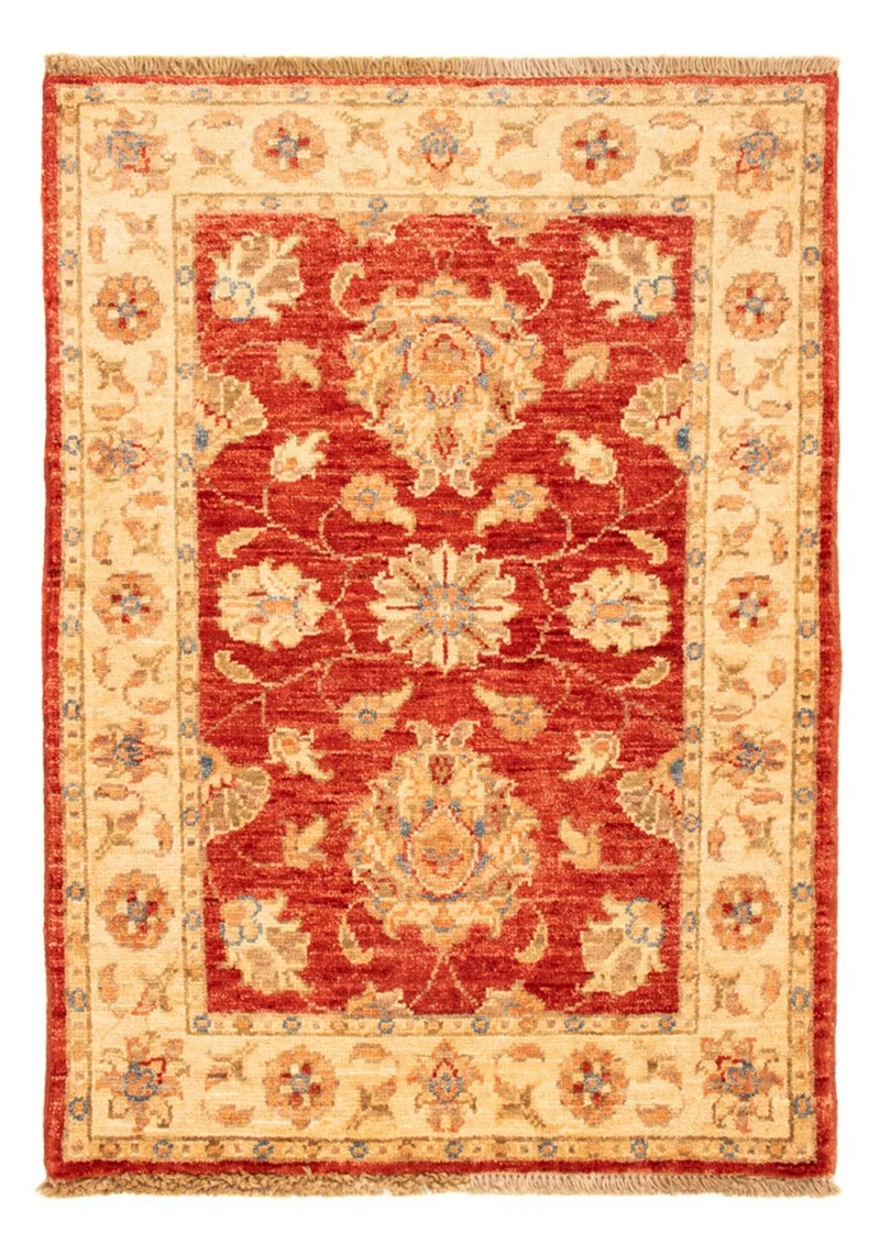 Ziegler Teppich - 63 x 92 cm - rot
