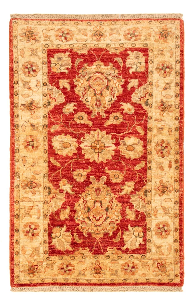 Ziegler Teppich - 60 x 92 cm - rot
