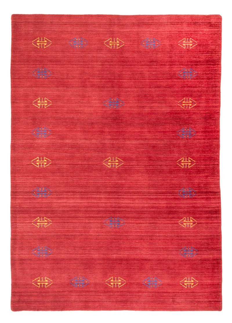Gabbeh Teppich - Loribaft Softy - 170 x 240 cm - rot