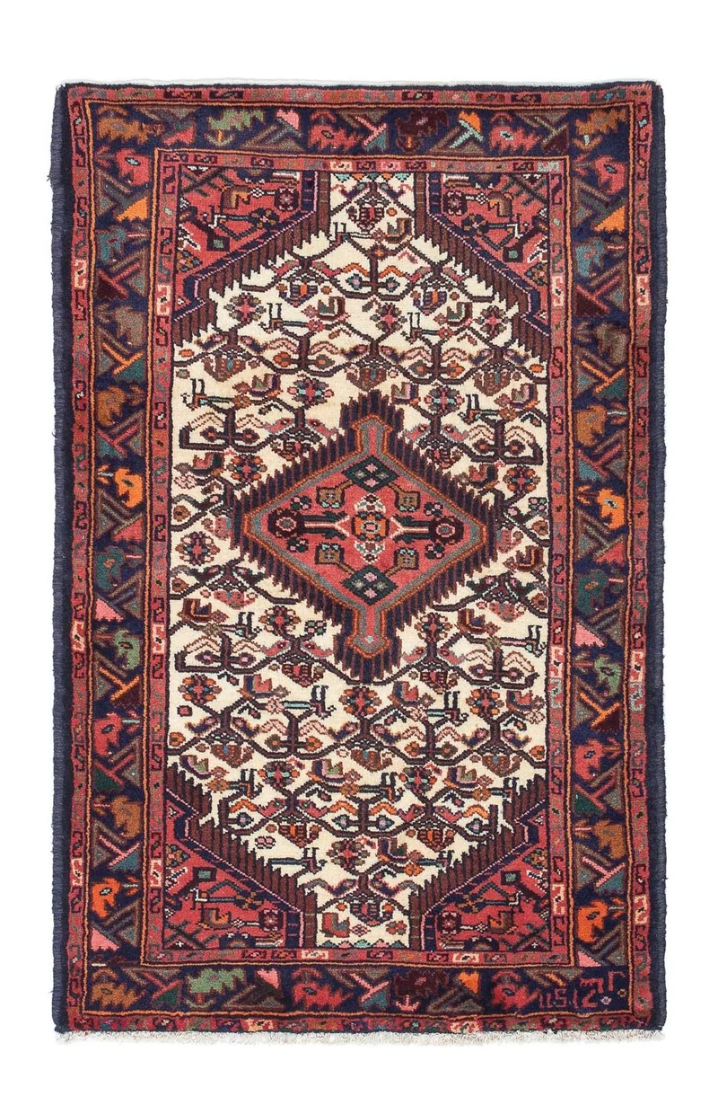 Perserteppich - Nomadic 80 x 125 cm - beige