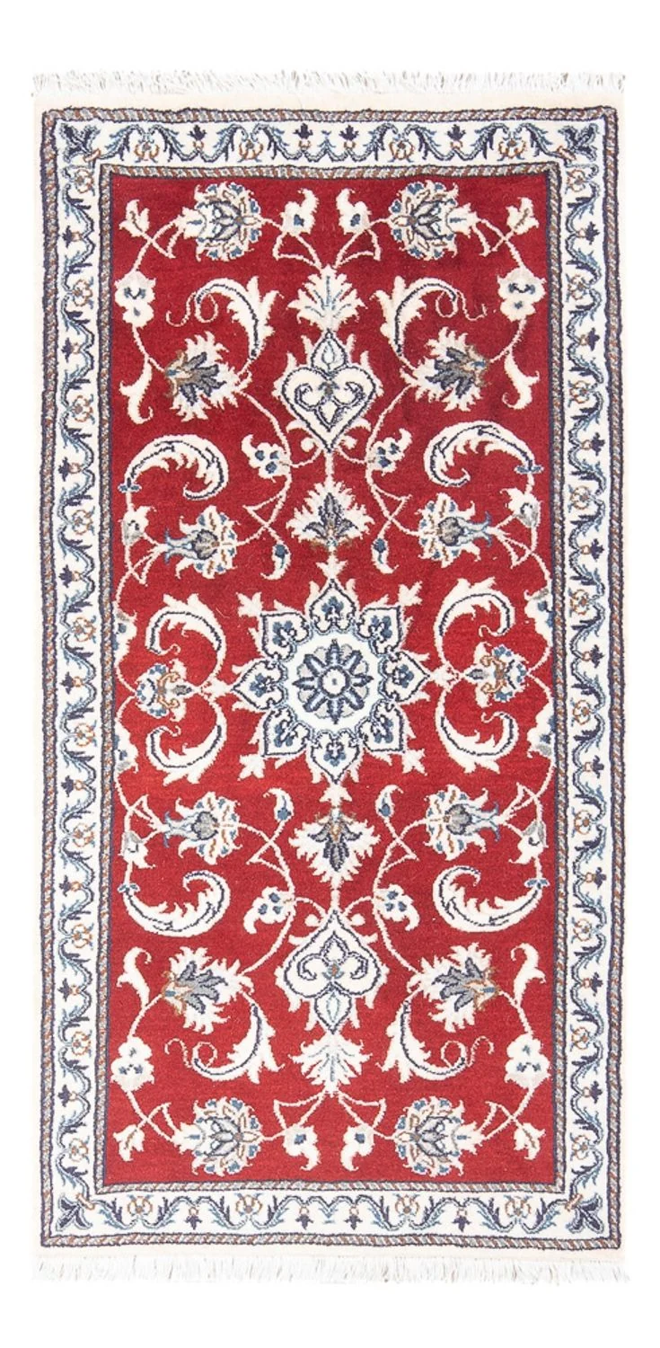 Perserteppich - Nain - 67 x 137 cm - rot