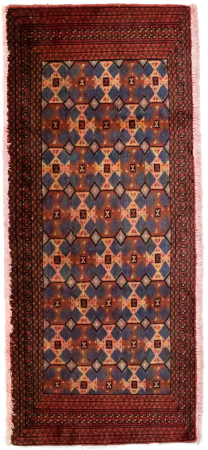 Turkaman Teppich 60x130cm - Orientteppich