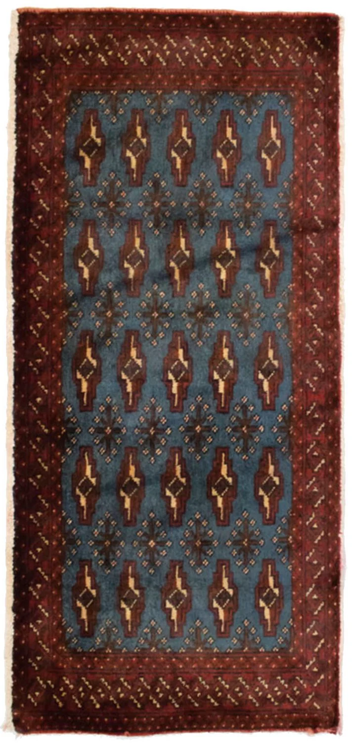 Turkaman Teppich 60x130cm - Orientteppich