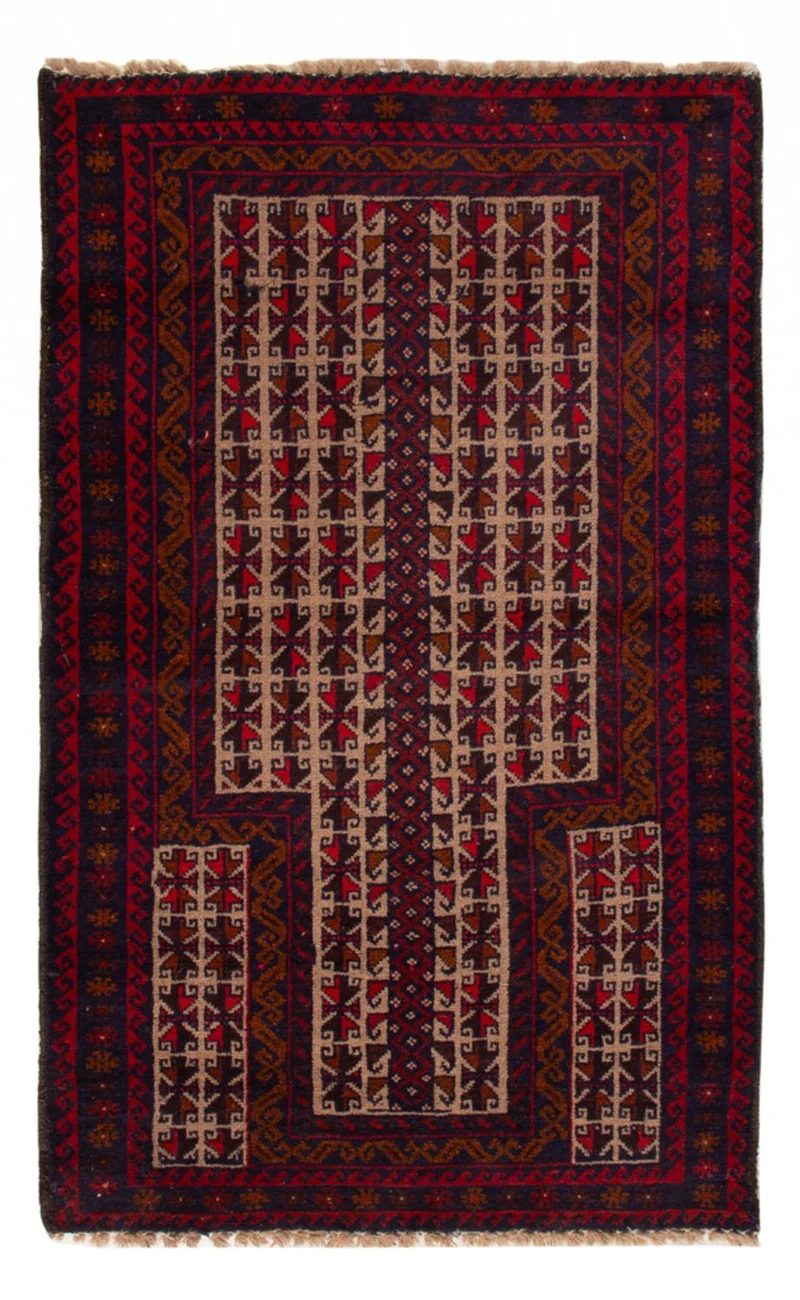 Belutsch Teppich 83x130cm - Orientteppich