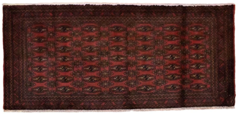 Turkaman Teppich 60x130cm - Orientteppich